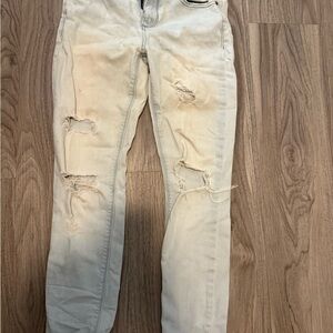 Lucky Brand Distressed Light Blue Jeans